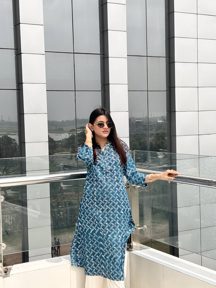 Natural Dye Kurti