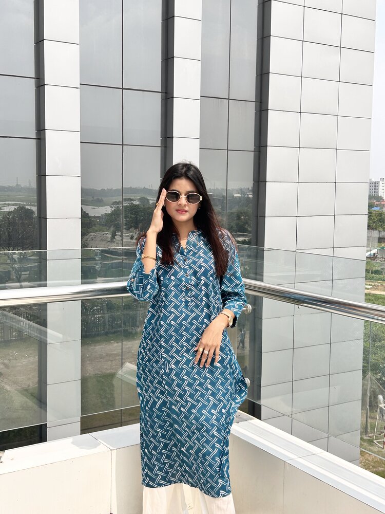 Natural Dye Kurti