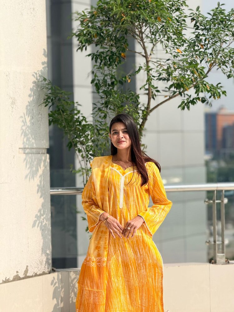 Natural Dye Batik Three Piece