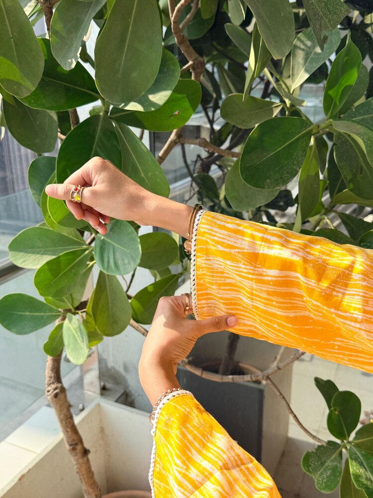 Natural Dye Batik Three Piece